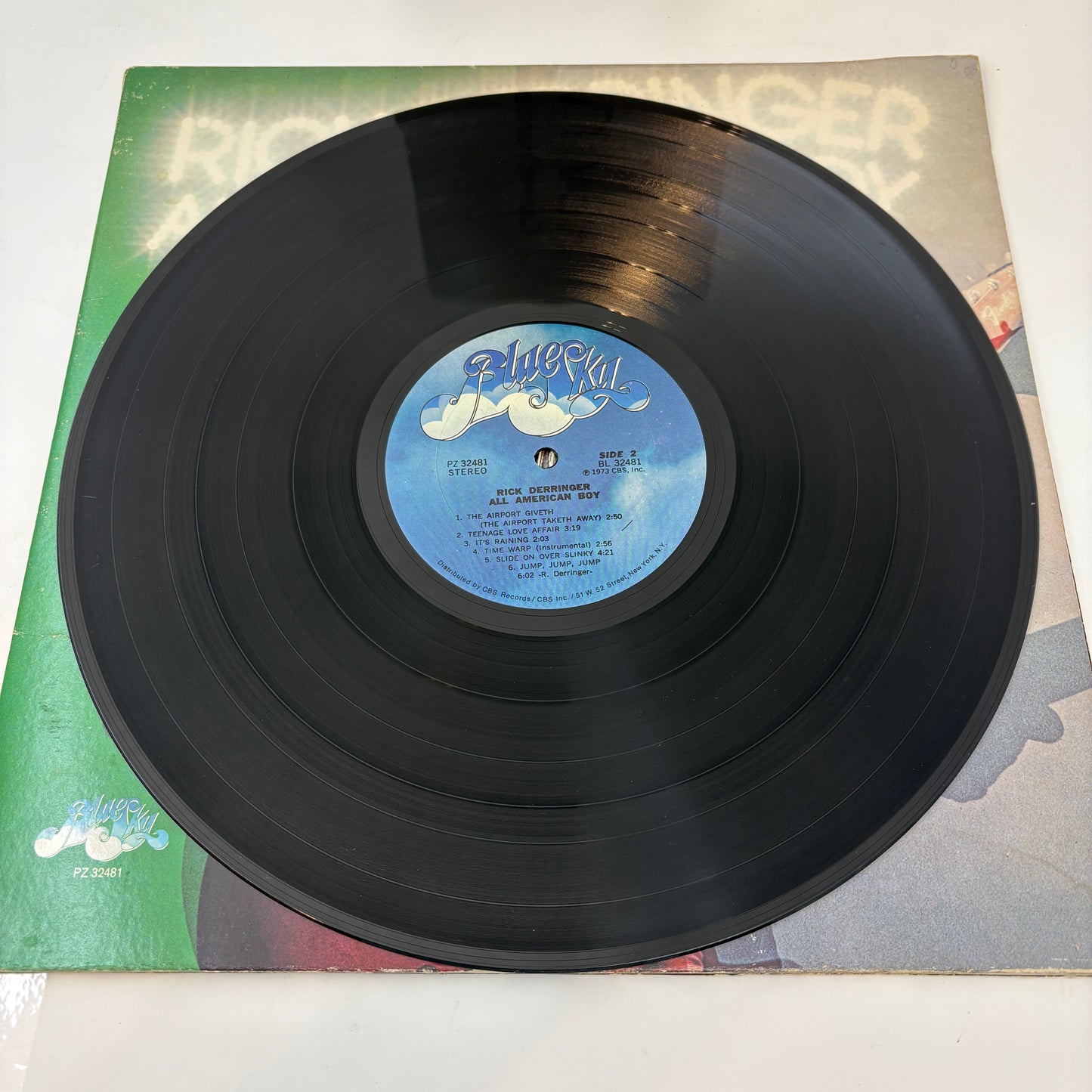 Rick Derringer : All American Boy (LP,Album,Reissue,Stereo)