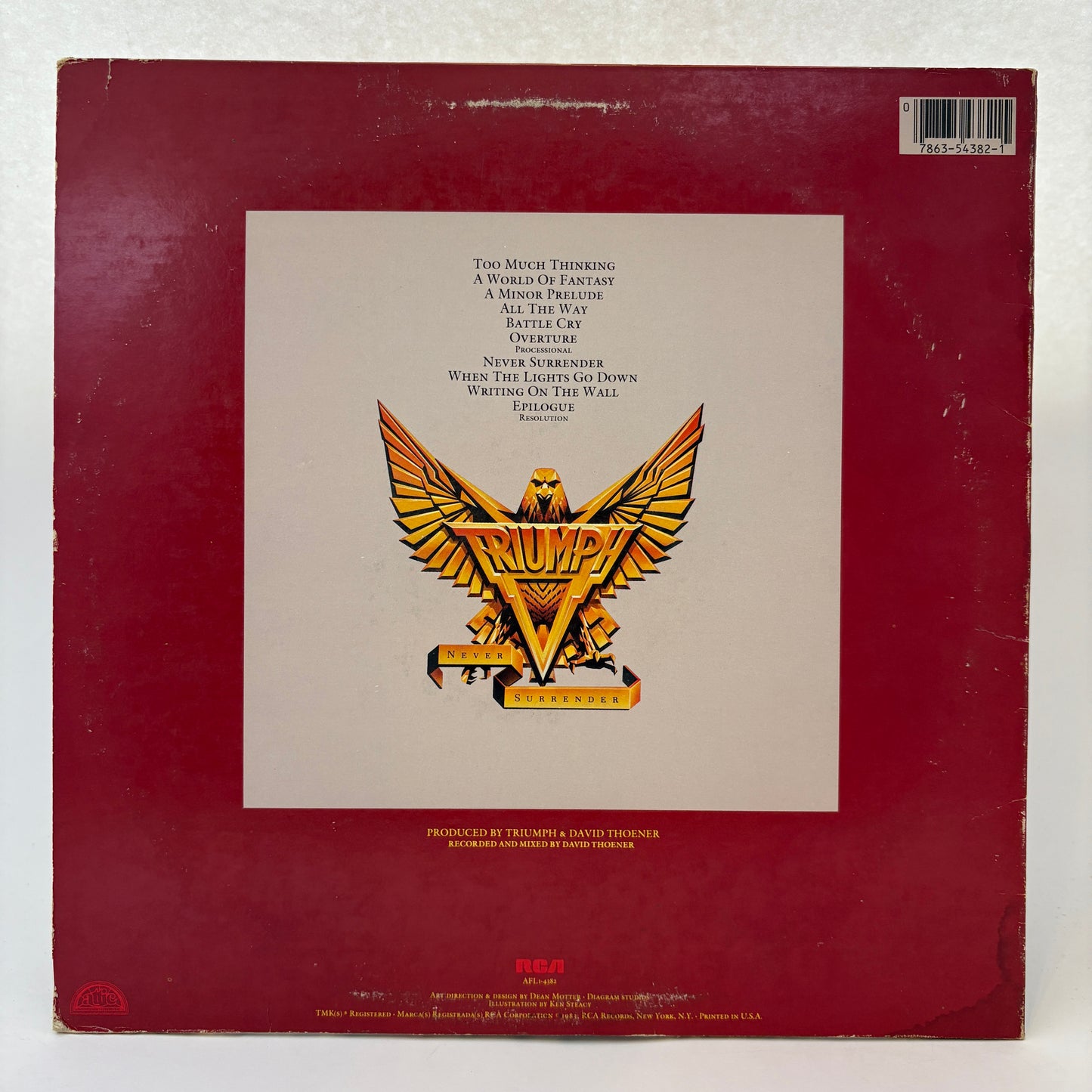 Triumph (2) : Never Surrender (LP,Album)