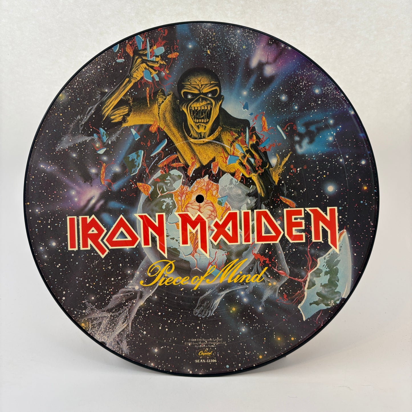 Iron Maiden : Piece Of Mind (LP,Album,Limited Edition,Picture Disc)