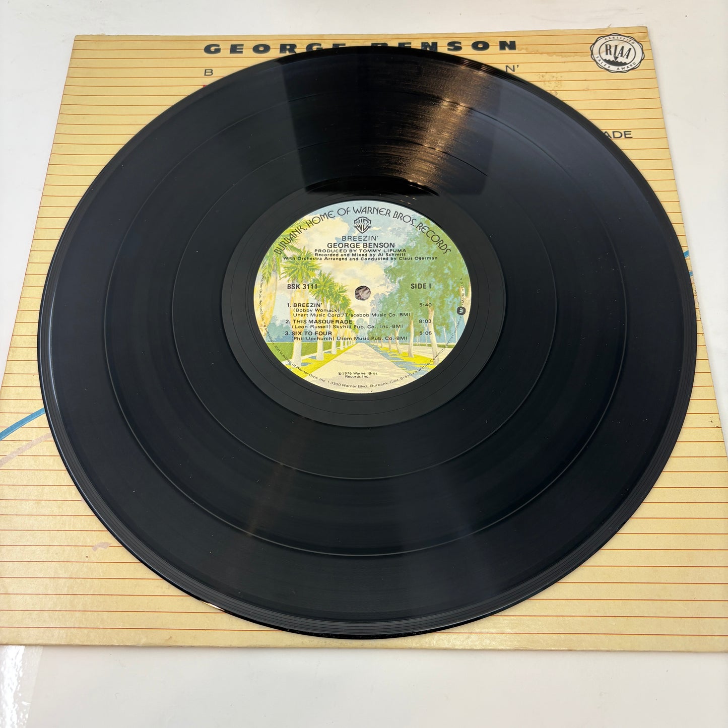 George Benson : Breezin' (LP,Album,Reissue)