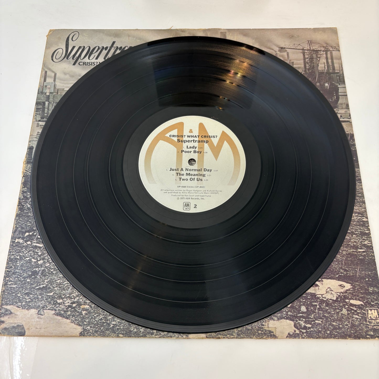 Supertramp : Crisis? What Crisis? (LP,Album,Stereo)