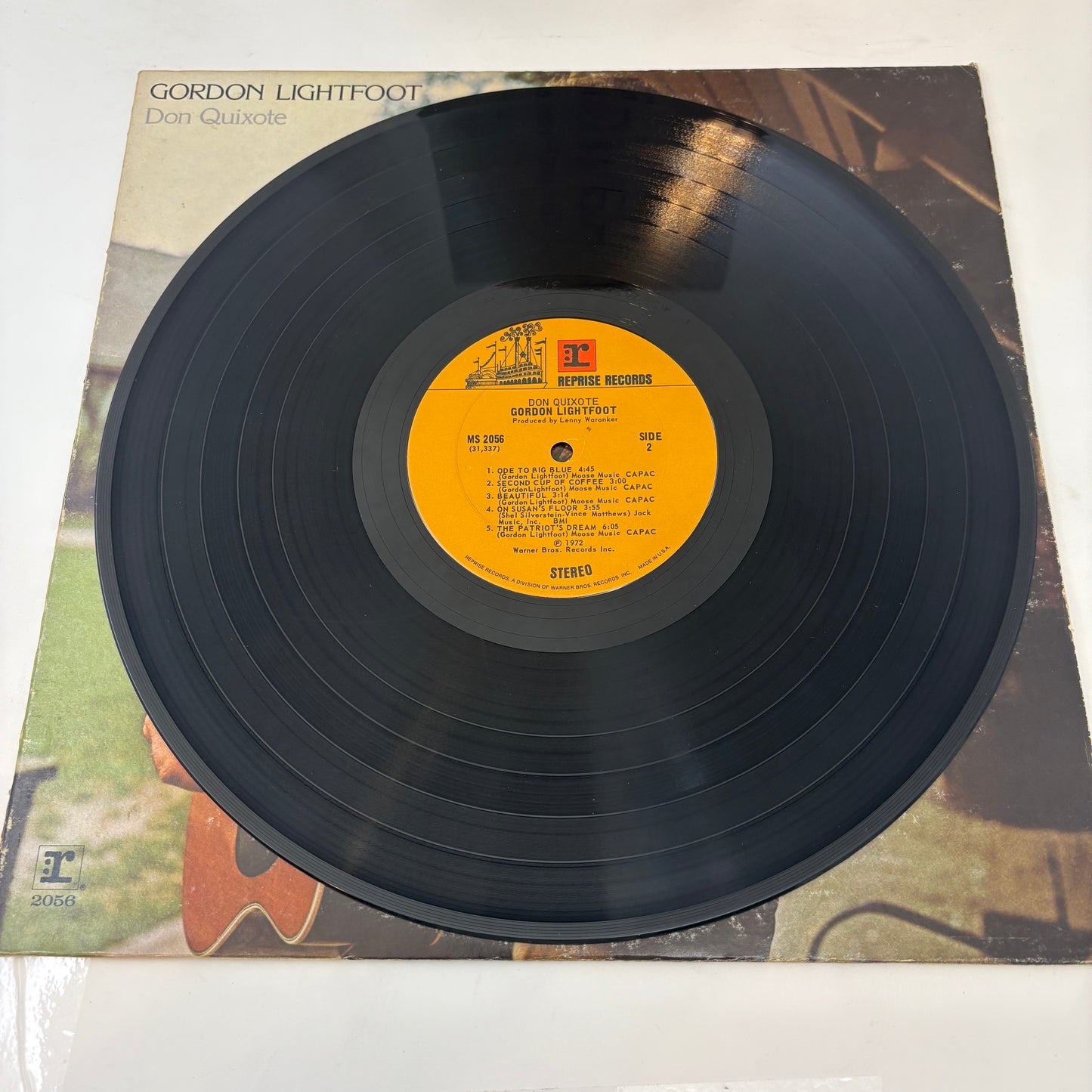 Gordon Lightfoot : Don Quixote (LP,Album,Reissue,Stereo)