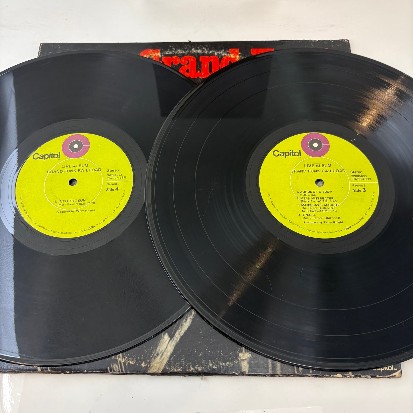 Grand Funk Railroad : Live Album (LP,Album,Stereo)