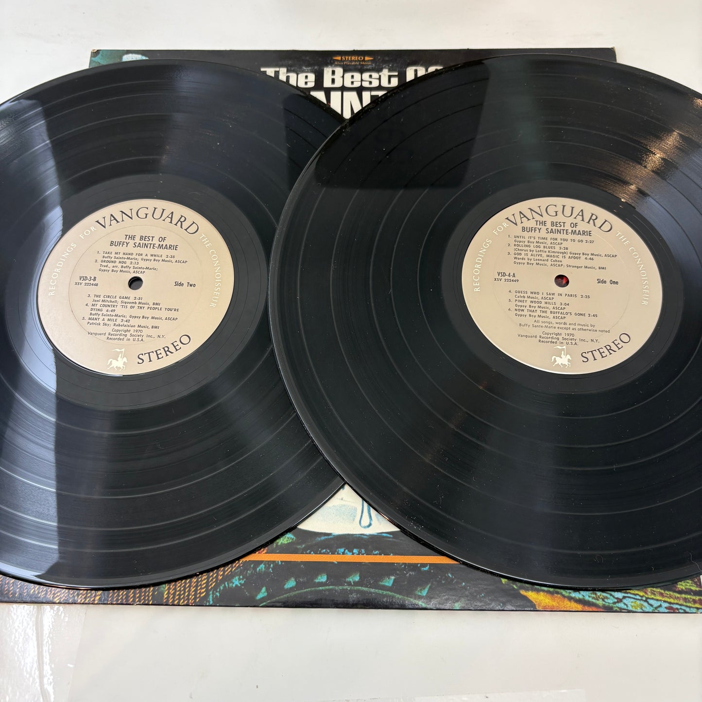 Buffy Sainte-Marie : The Best Of Buffy Sainte-Marie (LP,Compilation)