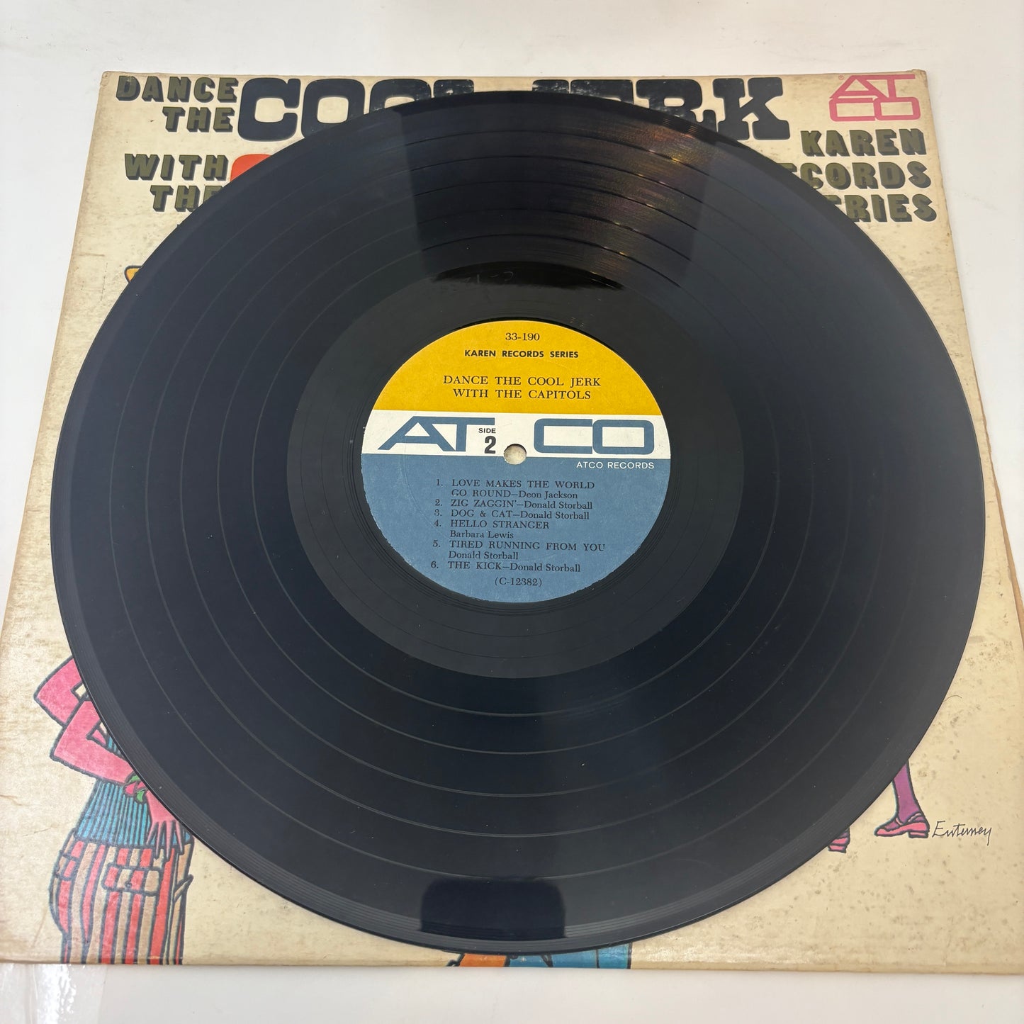 The Capitols : Dance The Cool Jerk With The Capitols (LP,Album,Mono)