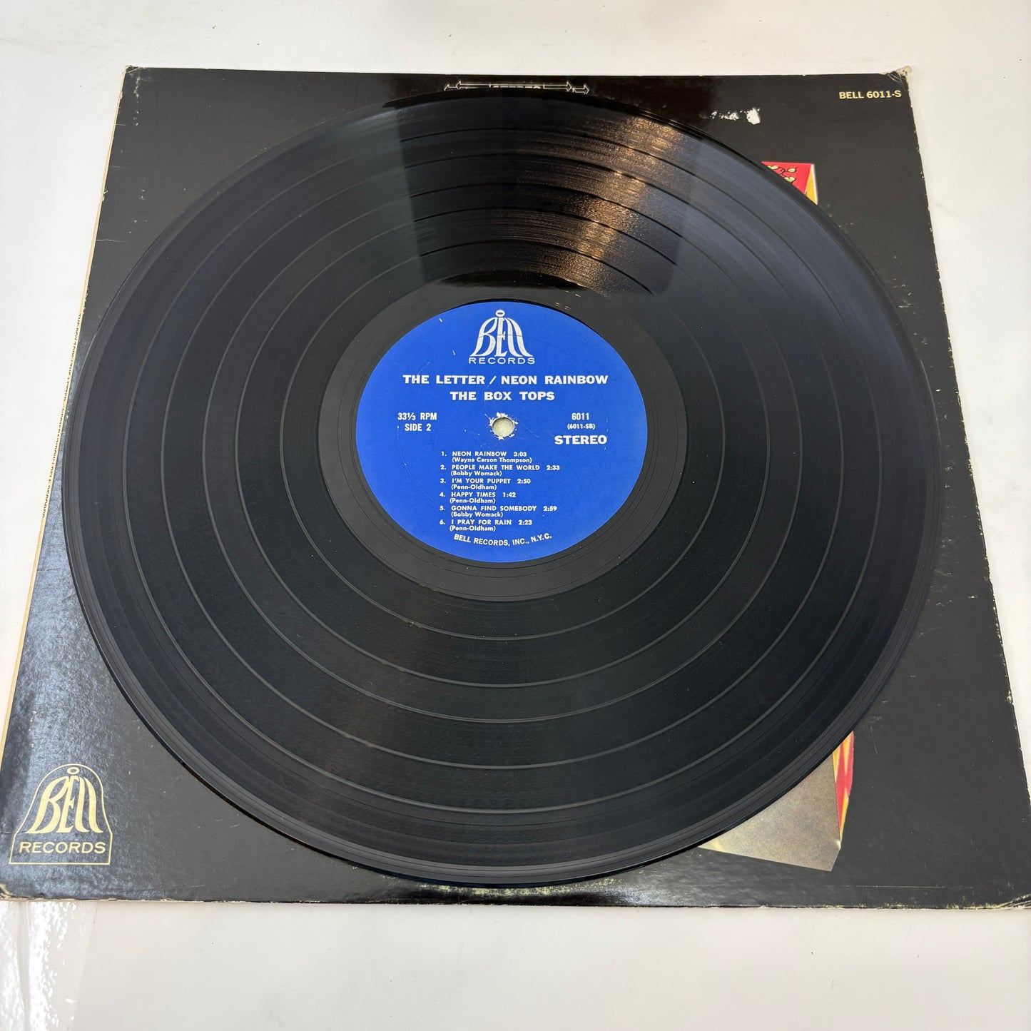 Box Tops : The Letter / Neon Rainbow (LP,Album,Stereo)