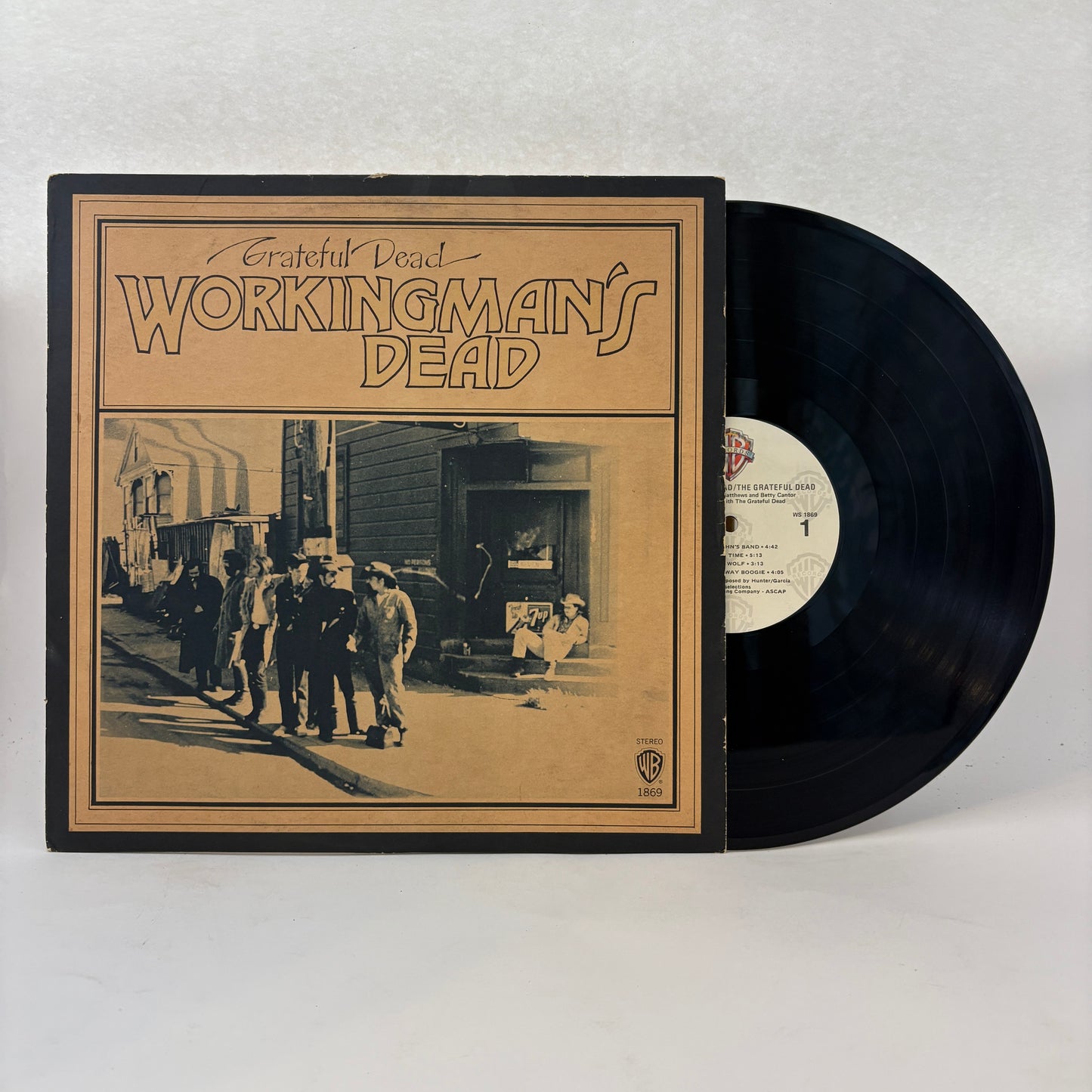 The Grateful Dead : Workingman's Dead (LP,Album,Repress,Stereo)
