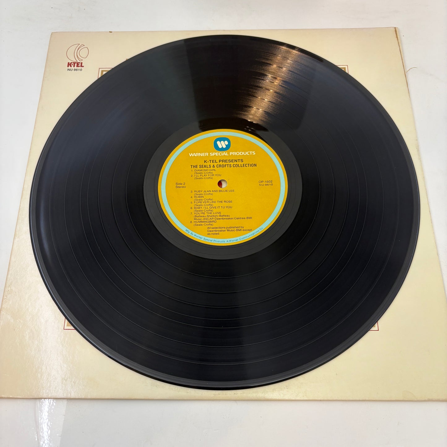 Seals & Crofts : K-tel Presents The Seals & Crofts Collection (LP,Album,Compilation,Repress,Stereo)