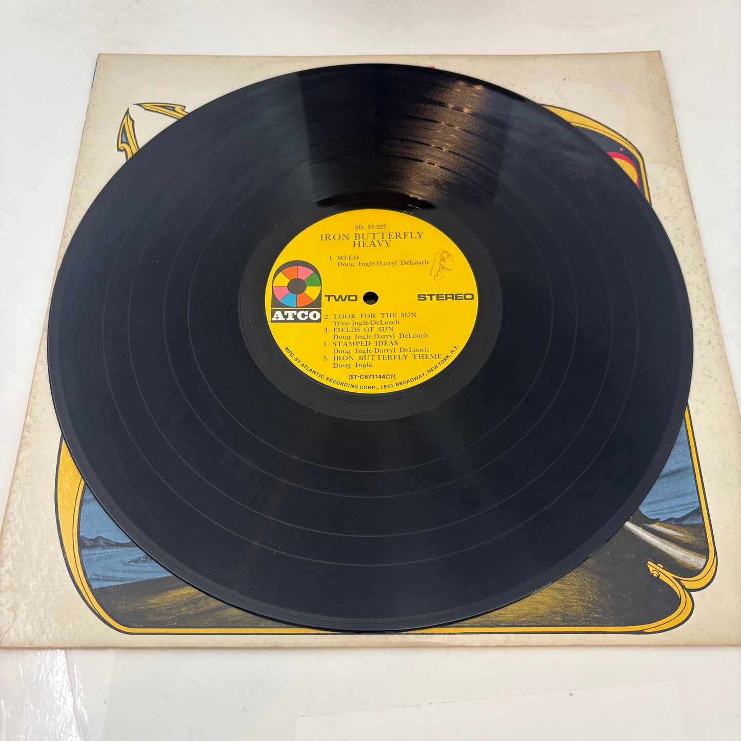 Iron Butterfly : Heavy (LP,Album,Reissue)