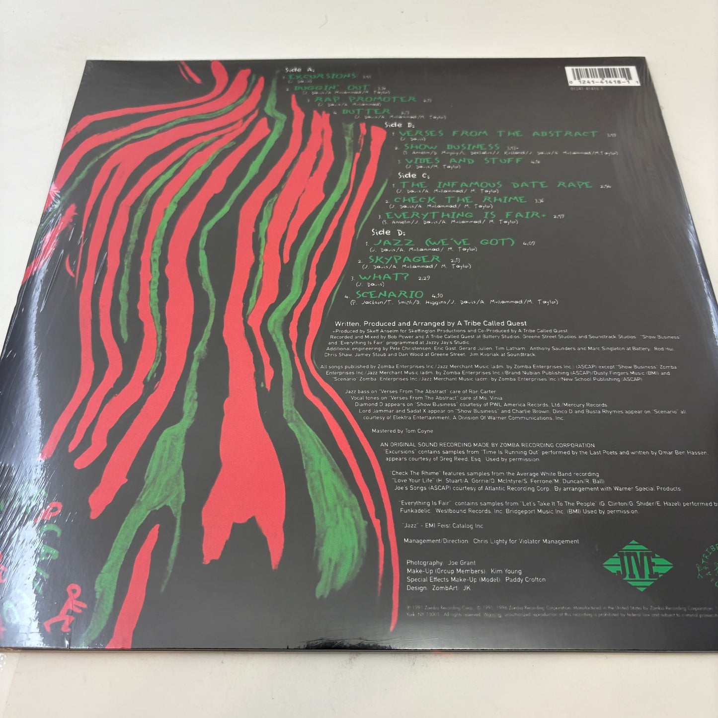 A Tribe Called Quest : The Low End Theory (LP,Album,Reissue,Remastered)
