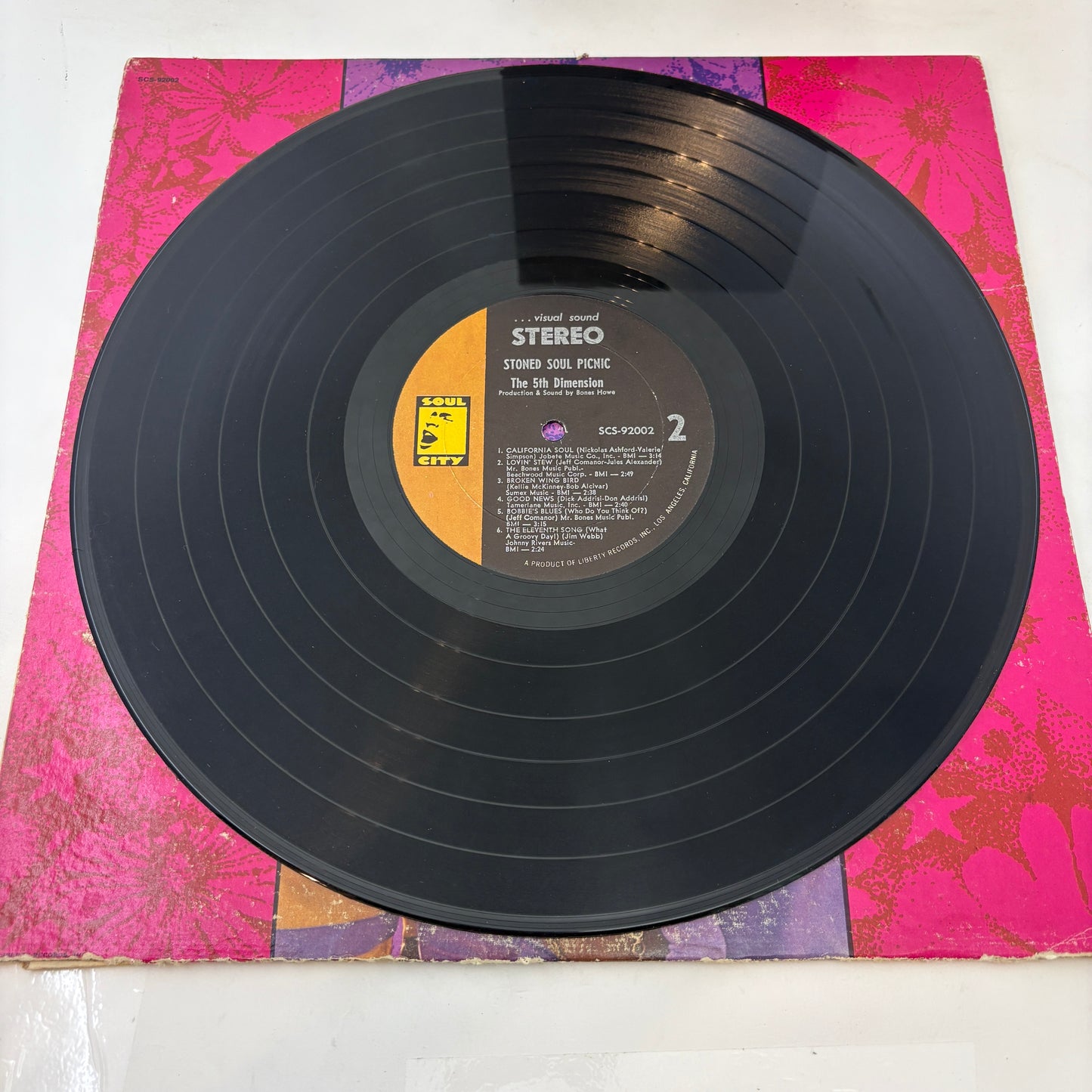 The Fifth Dimension : Stoned Soul Picnic (LP,Album,Stereo)