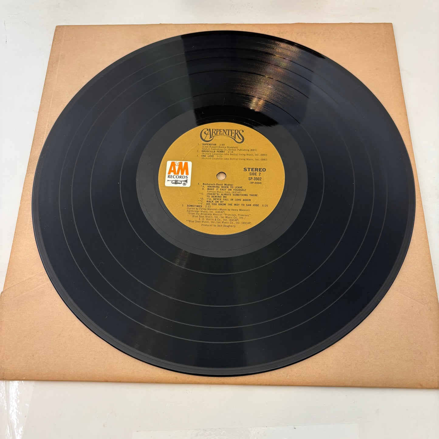 Carpenters : Carpenters (LP,Album,Stereo)