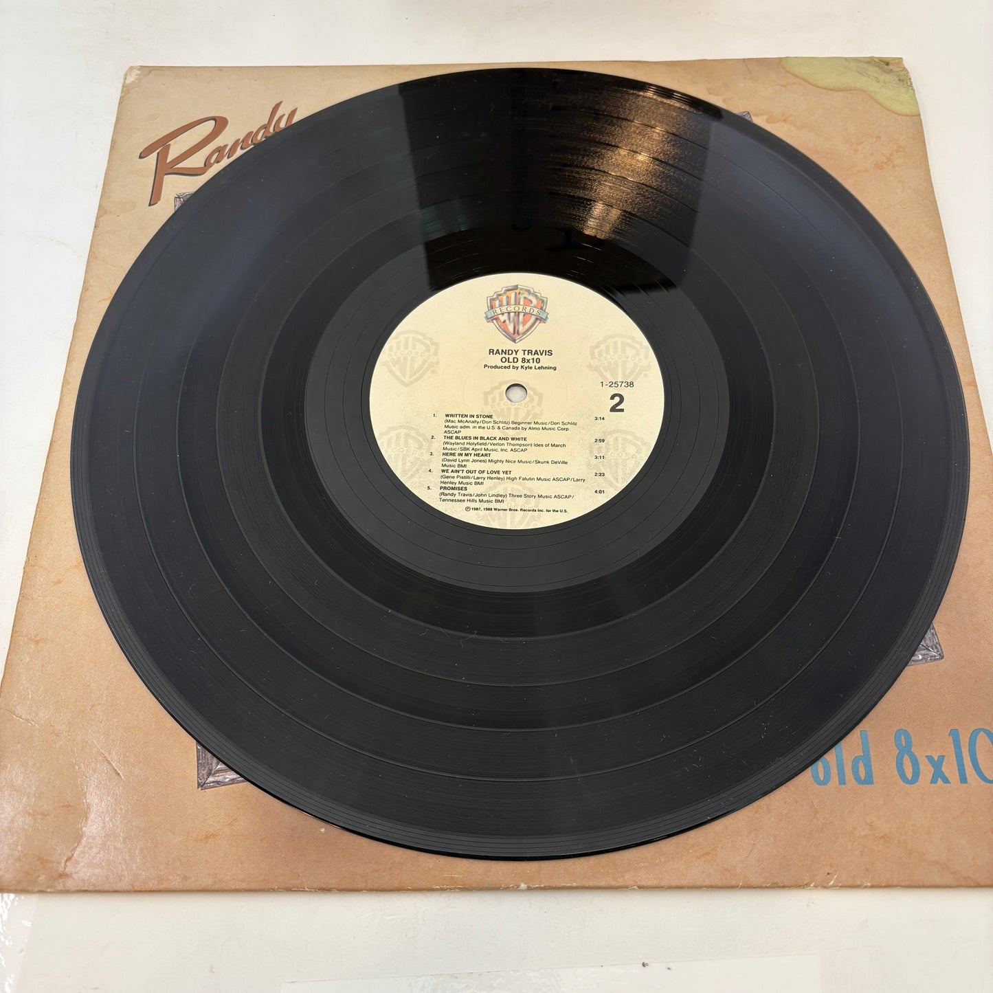 Randy Travis : Old 8x10 (LP,Album,Stereo)