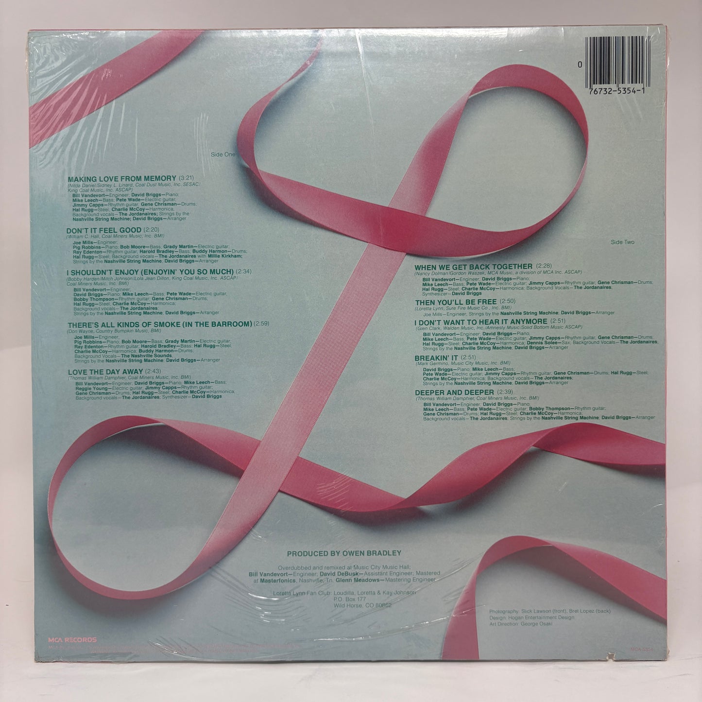 Loretta Lynn : Making Love From Memory (LP,Album)