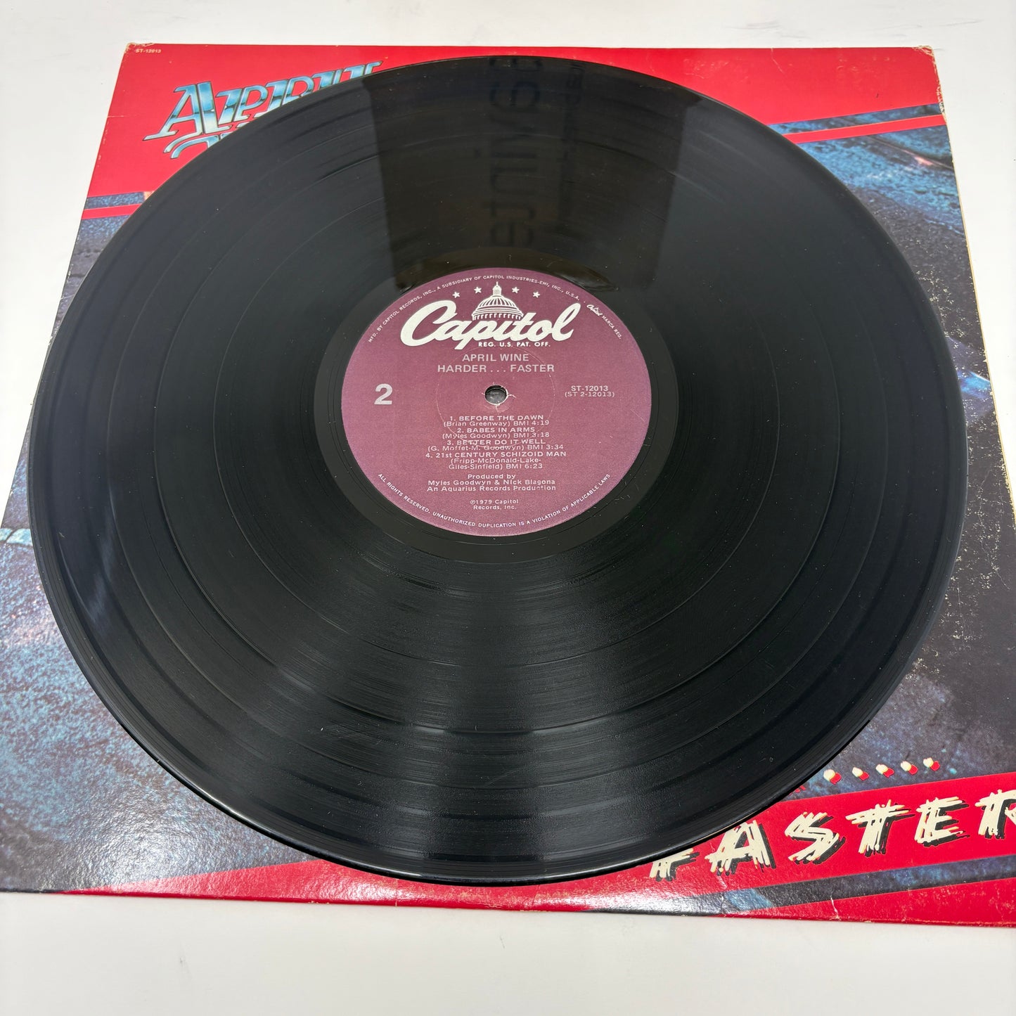 April Wine : Harder.....Faster (LP,Album)