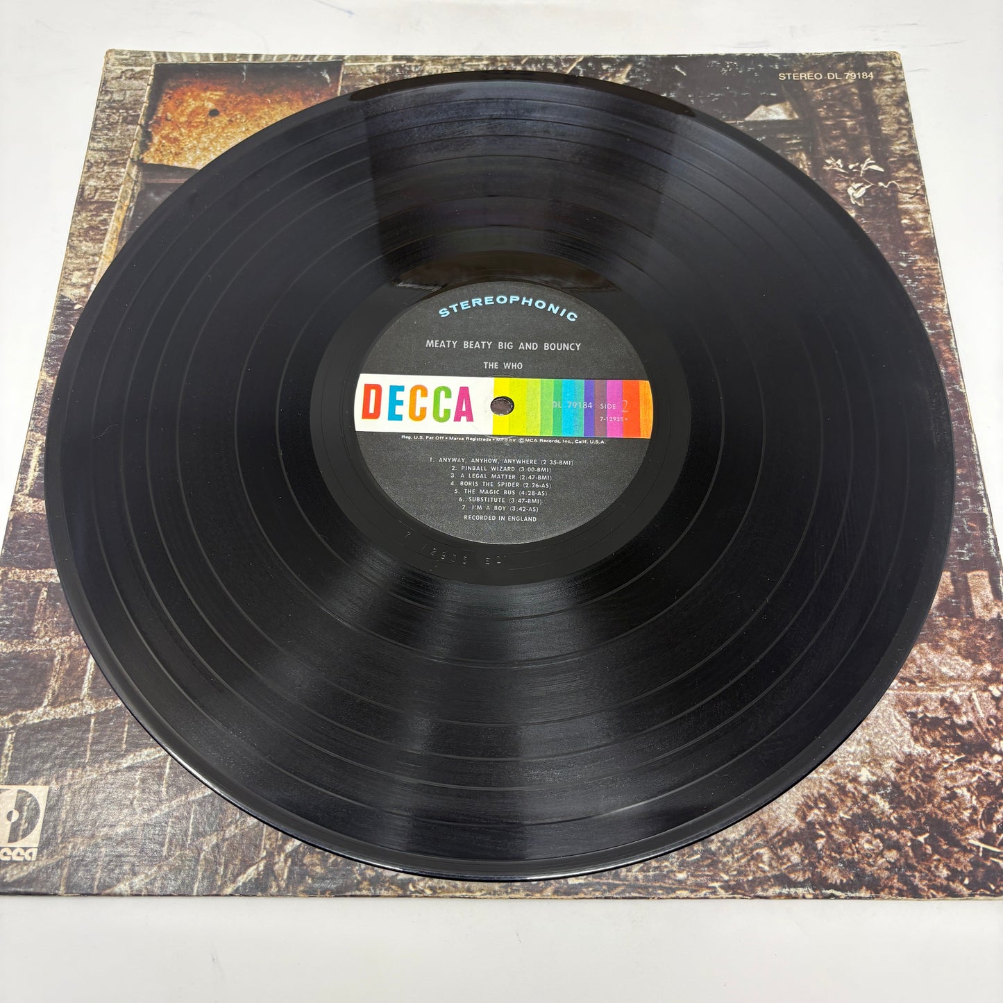 The Who : Meaty Beaty Big And Bouncy (LP,Compilation,Stereo)