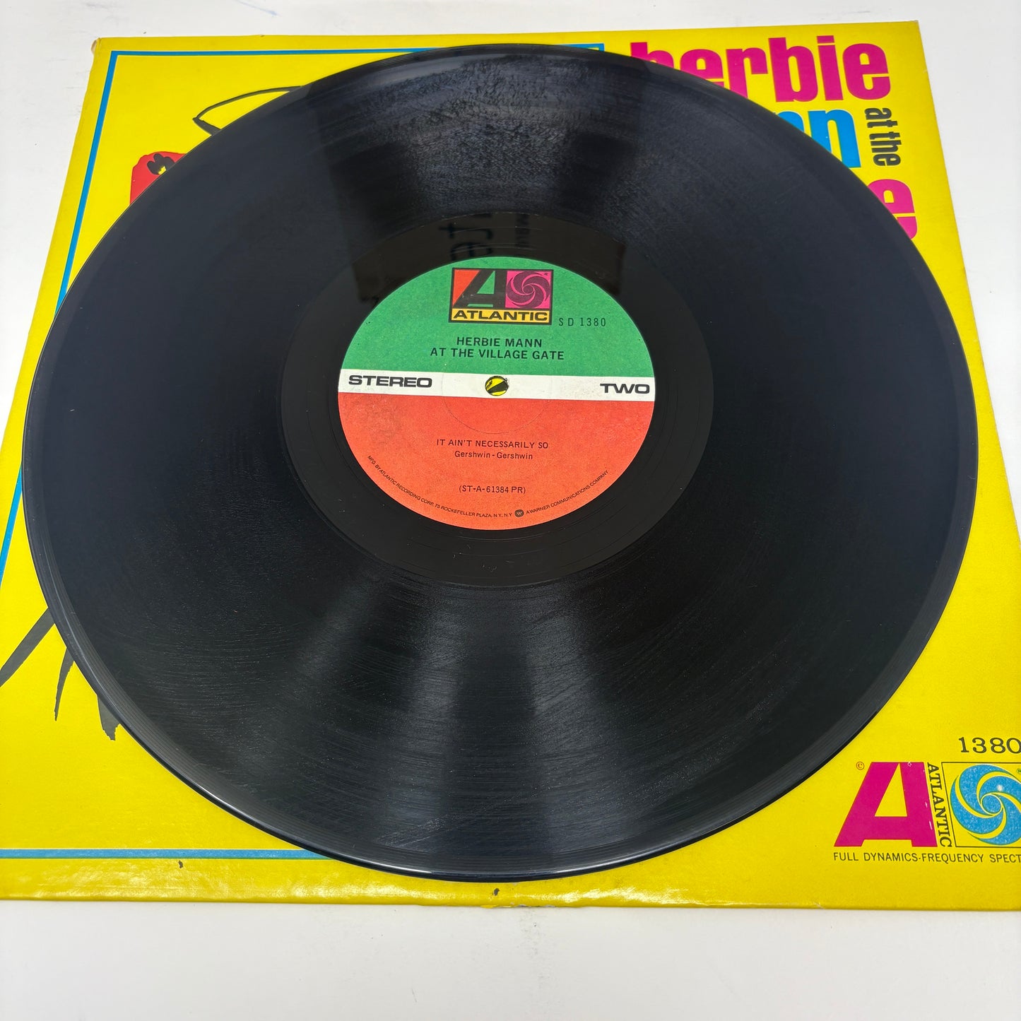 Herbie Mann : Herbie Mann At The Village Gate (LP,Album,Reissue,Stereo)