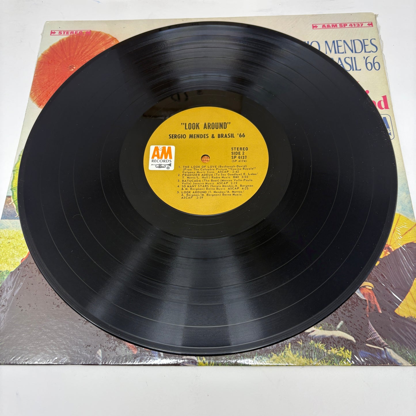 Sérgio Mendes & Brasil '66 : Look Around (LP,Album,Misprint,Repress,Stereo)