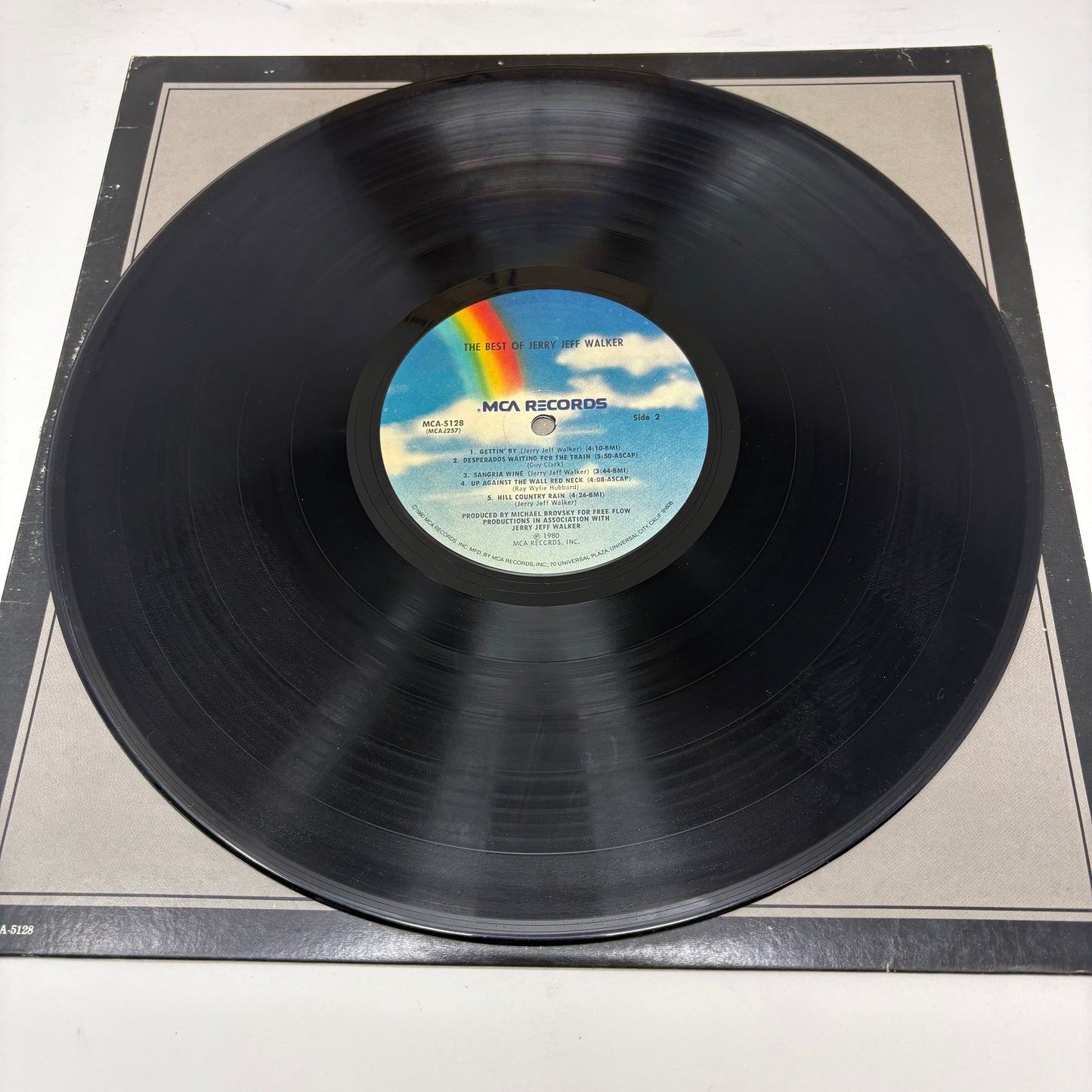 Jerry Jeff Walker : The Best Of Jerry Jeff Walker (LP,Compilation)