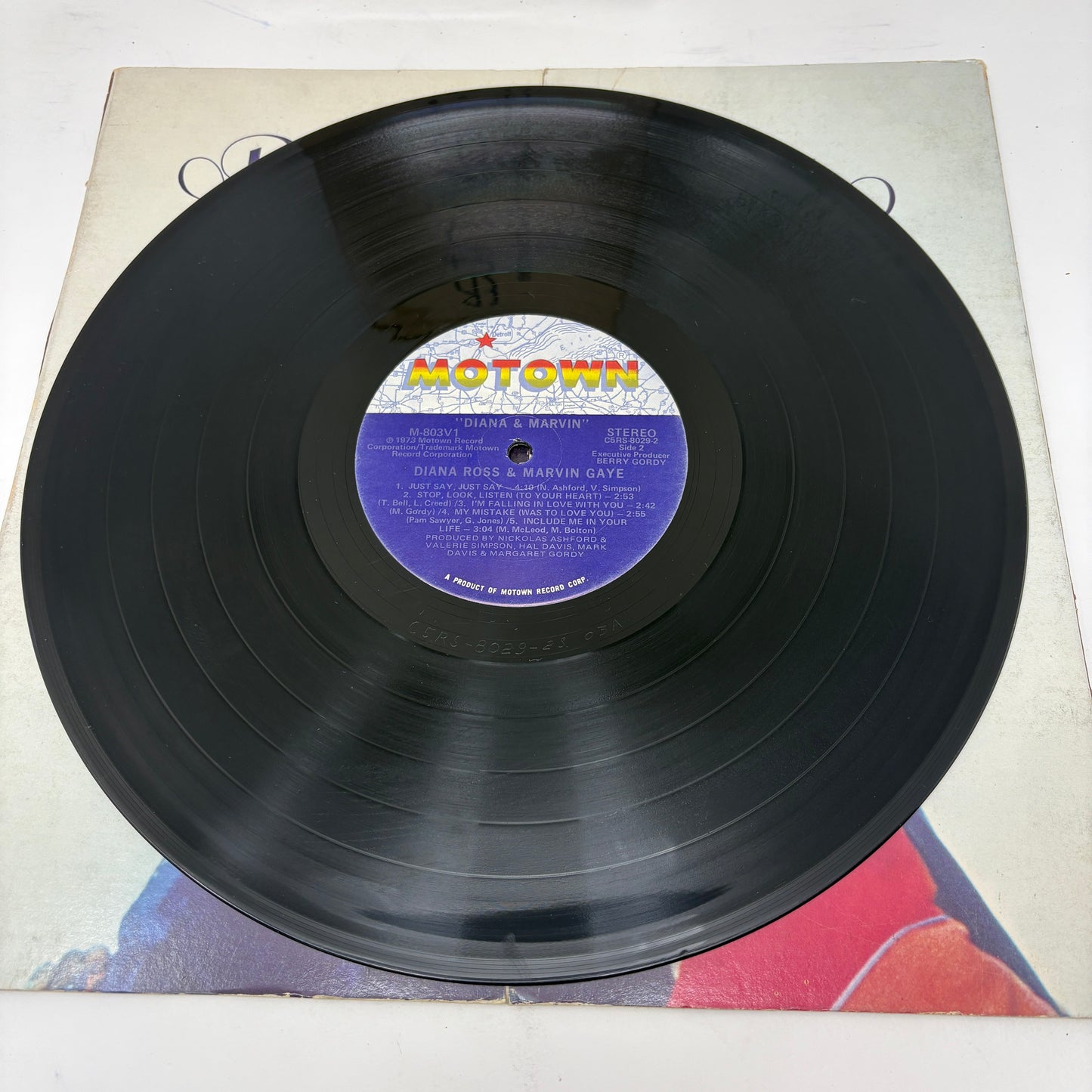 Diana Ross & Marvin Gaye : Diana & Marvin (LP,Album,Stereo)