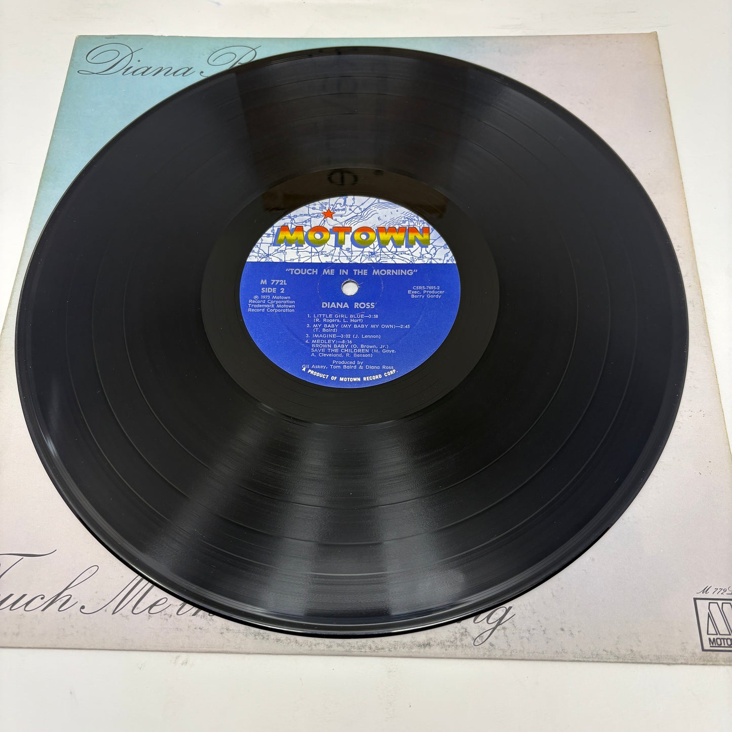 Diana Ross : Touch Me In The Morning (LP,Album)