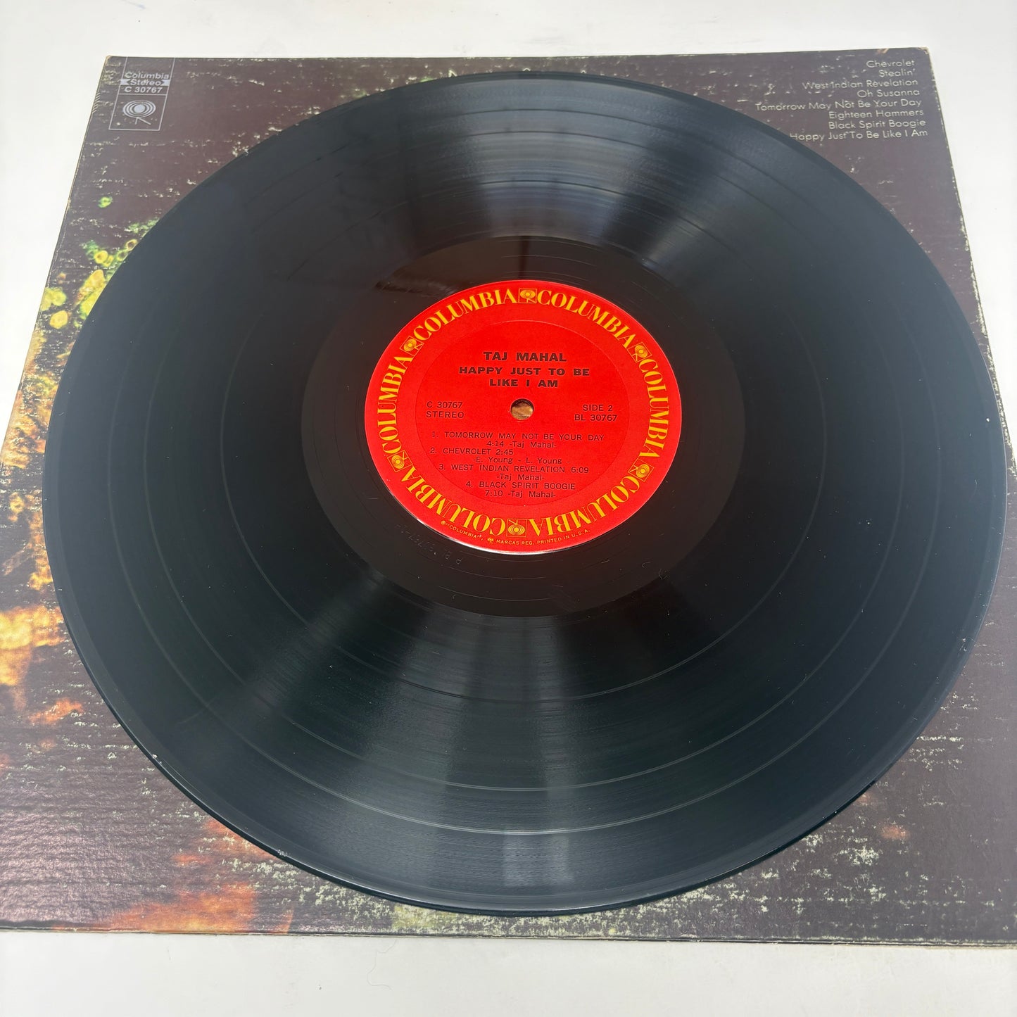 Taj Mahal : Happy Just To Be Like I Am (LP,Album)