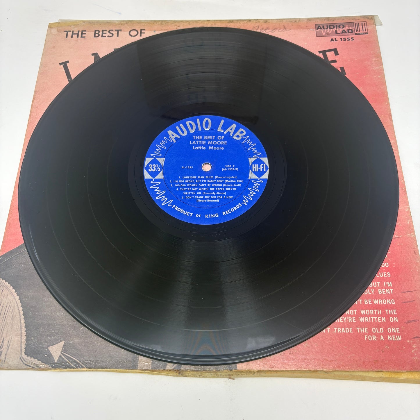 Lattie Moore : The Best Of Lattie Moore (LP)