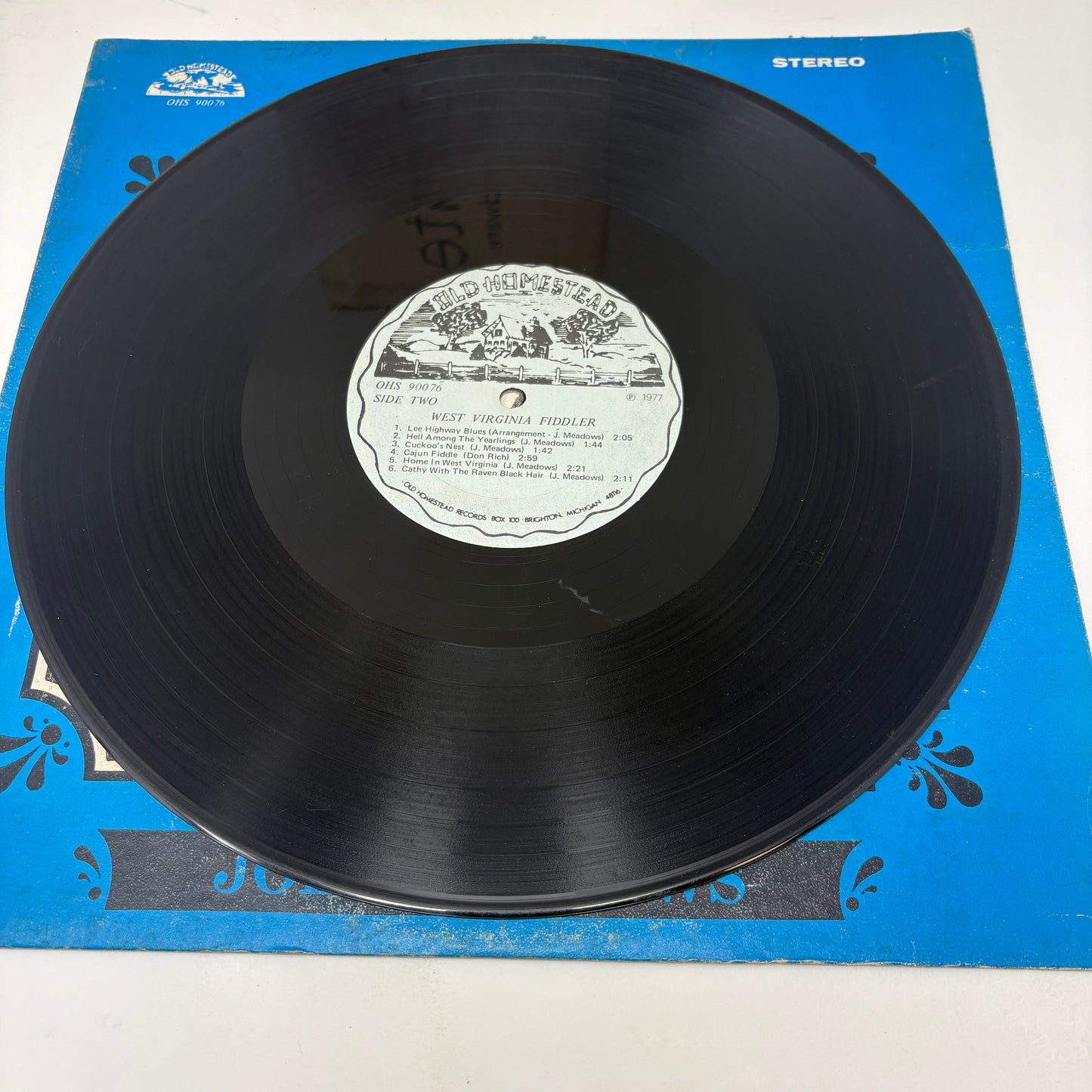 Ralph "Joe" Meadows : West Virginia Fiddler (LP,Album)