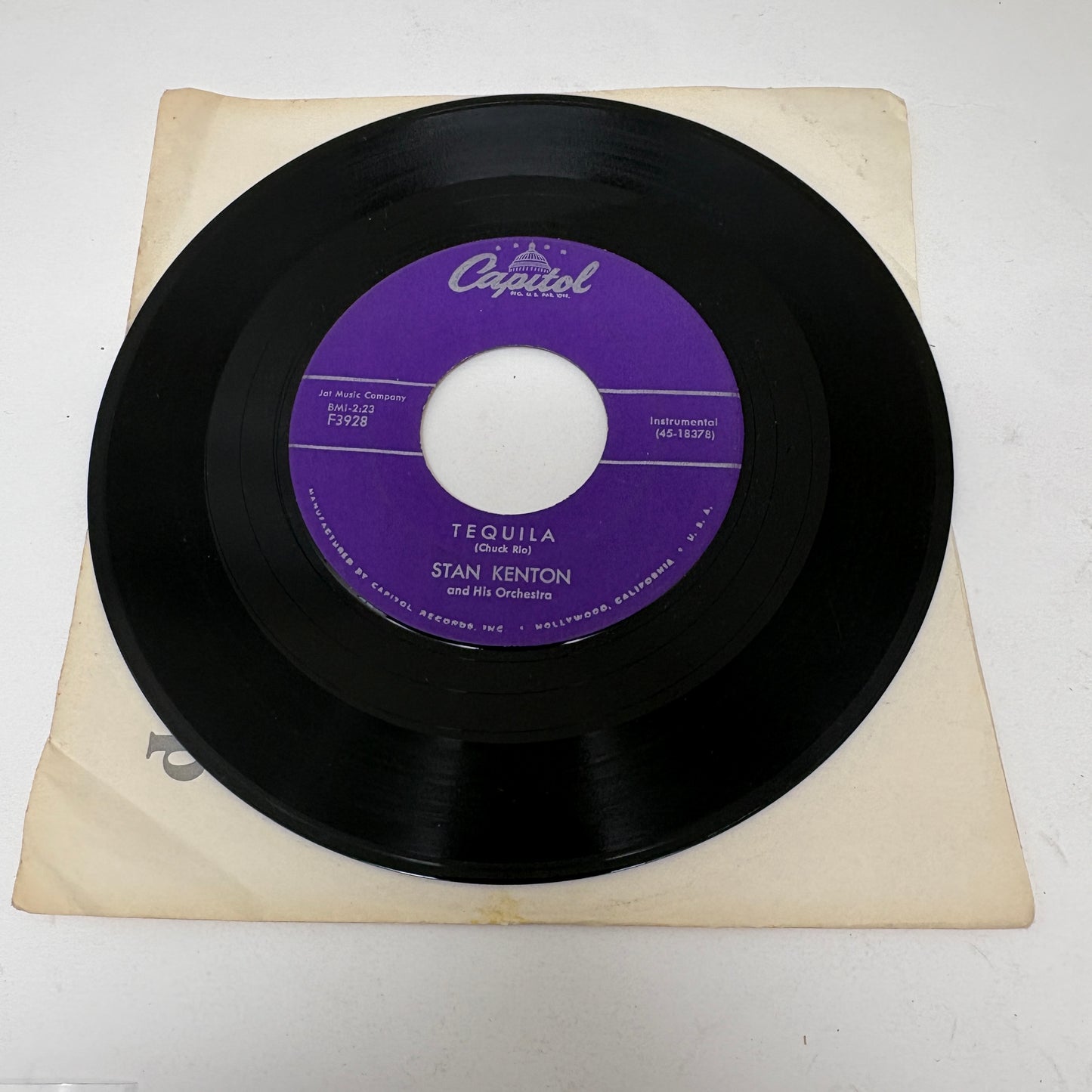 Stan Kenton And His Orchestra : Tequila (7",45 RPM,Single)