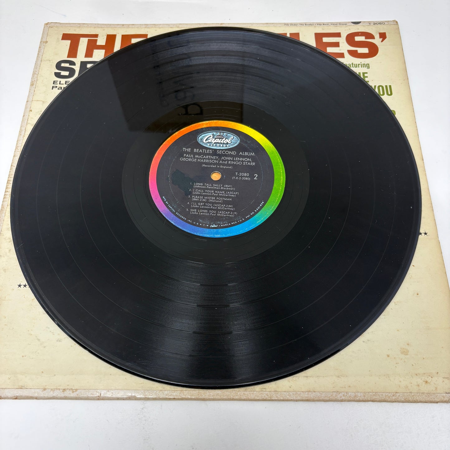 The Beatles : The Beatles' Second Album (LP,Album,Mono)