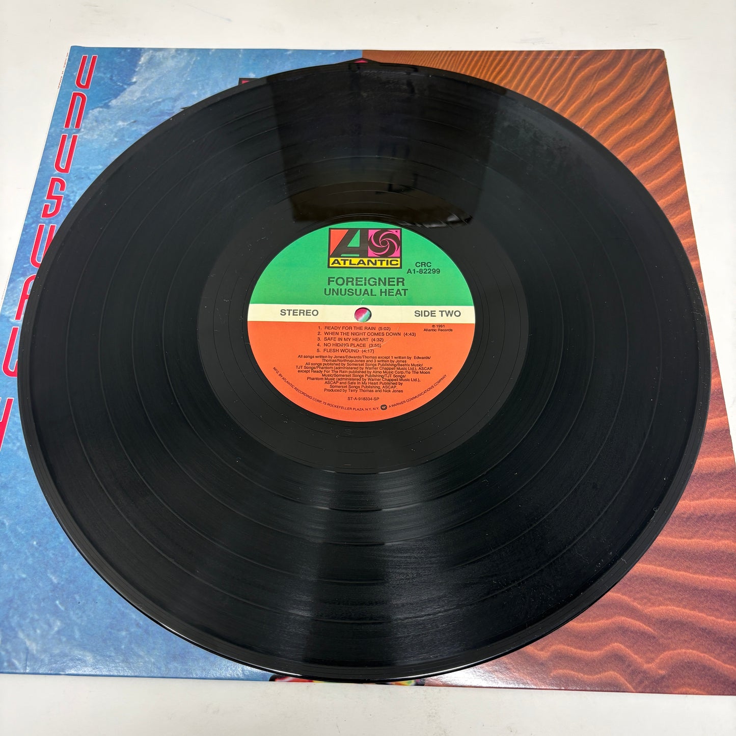 Foreigner : Unusual Heat (LP,Album,Club Edition,Stereo)