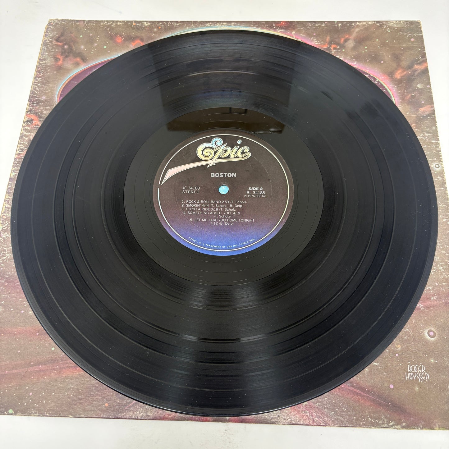 Boston : Boston (LP,Album,Repress)