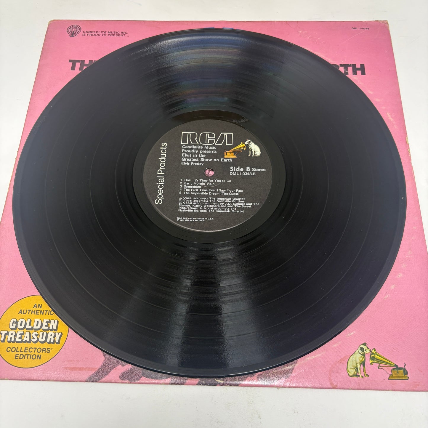 Elvis Presley : Elvis In The Greatest Show On Earth (LP,Compilation)