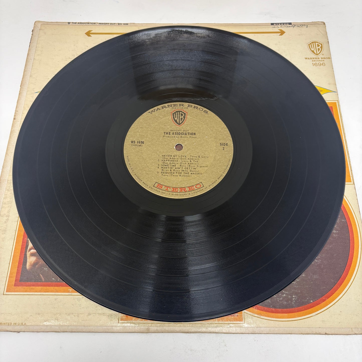 The Association (2) : Insight Out • Windy (LP,Album,Stereo)