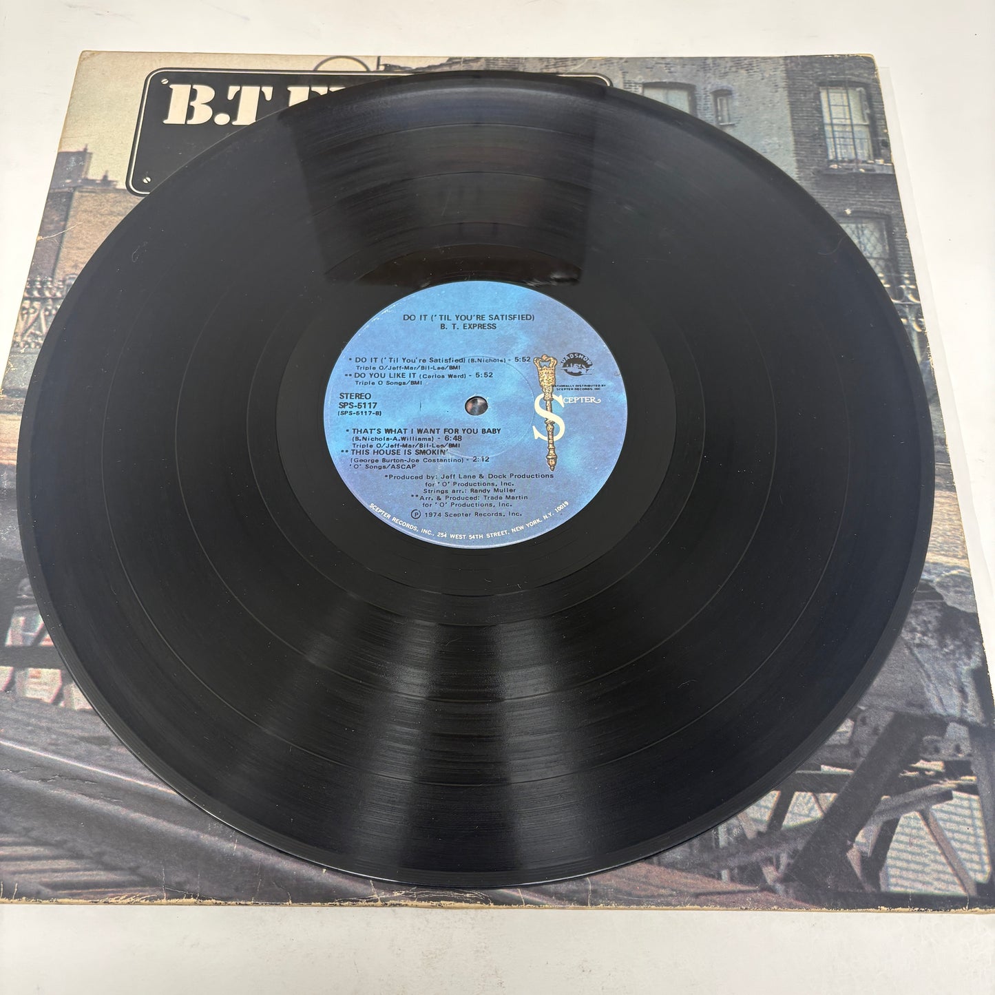 B.T. Express : Do It ('Til You're Satisfied) (LP,Album,Stereo)