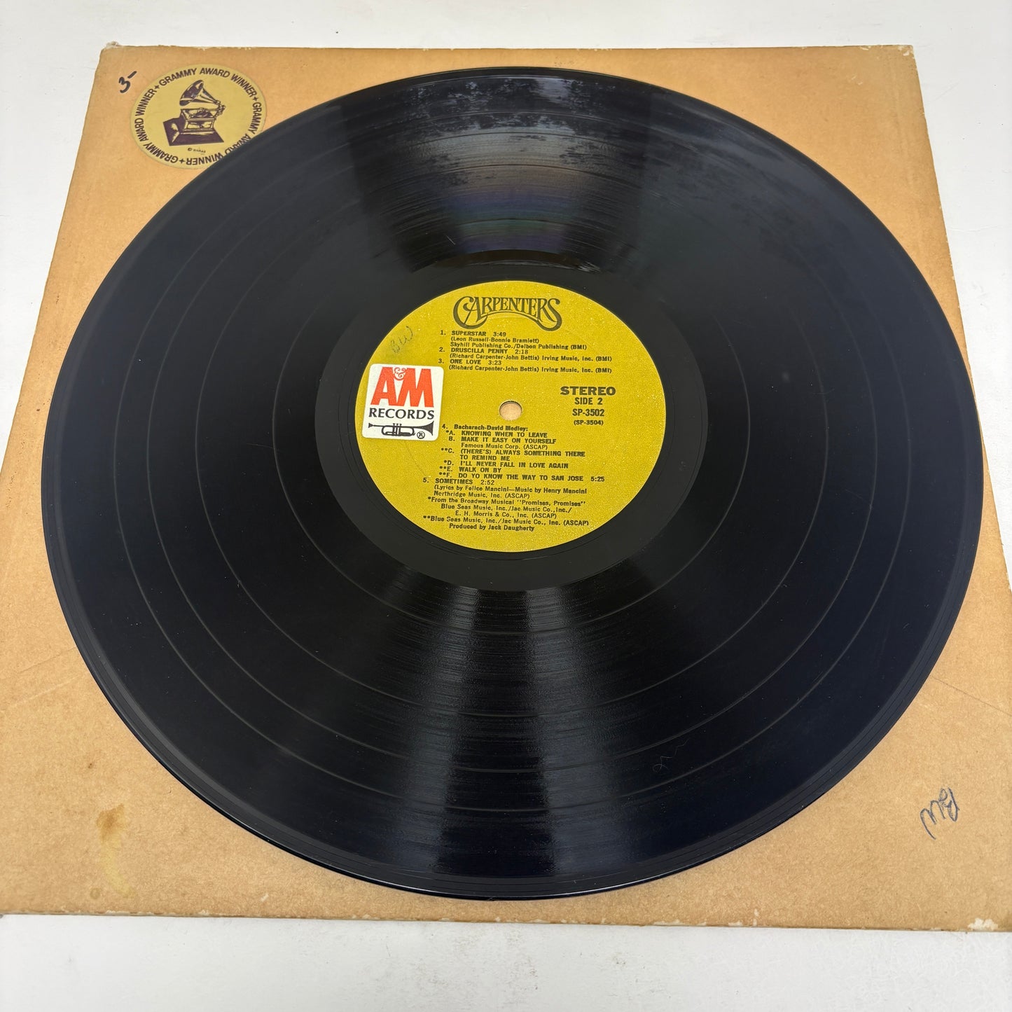 Carpenters : Carpenters (LP,Album,Stereo)