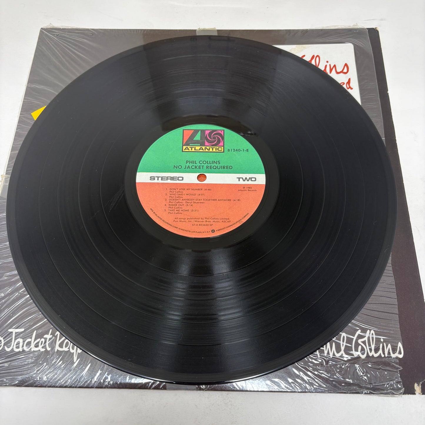Phil Collins : No Jacket Required (LP,Album,Stereo)