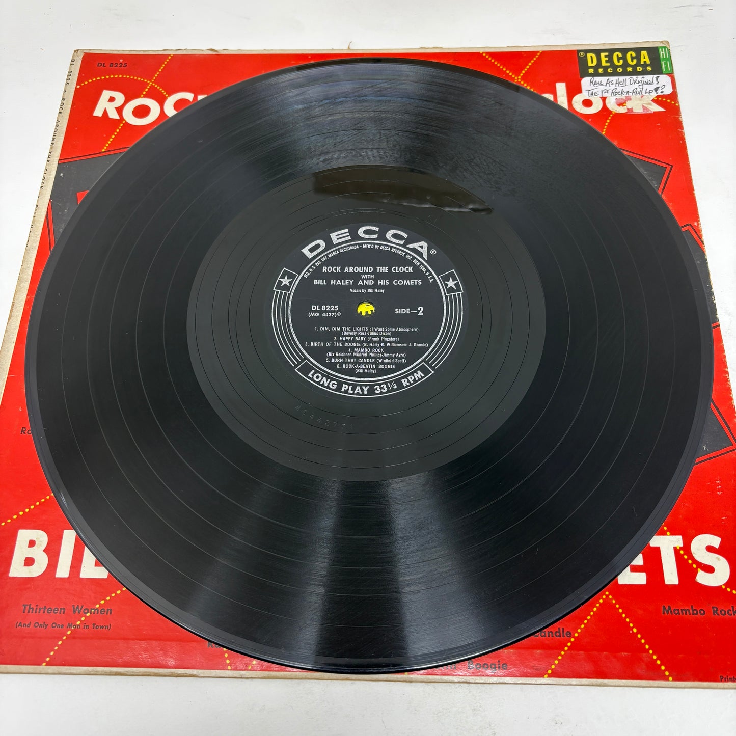 Bill Haley And His Comets : Rock Around The Clock (LP,Compilation,Mono)