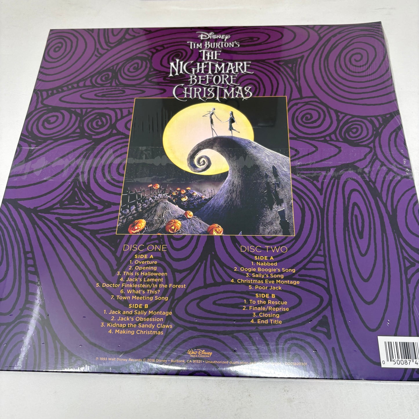 Danny Elfman : Tim Burton's The Nightmare Before Christmas (Original Motion Picture Soundtrack) (LP)