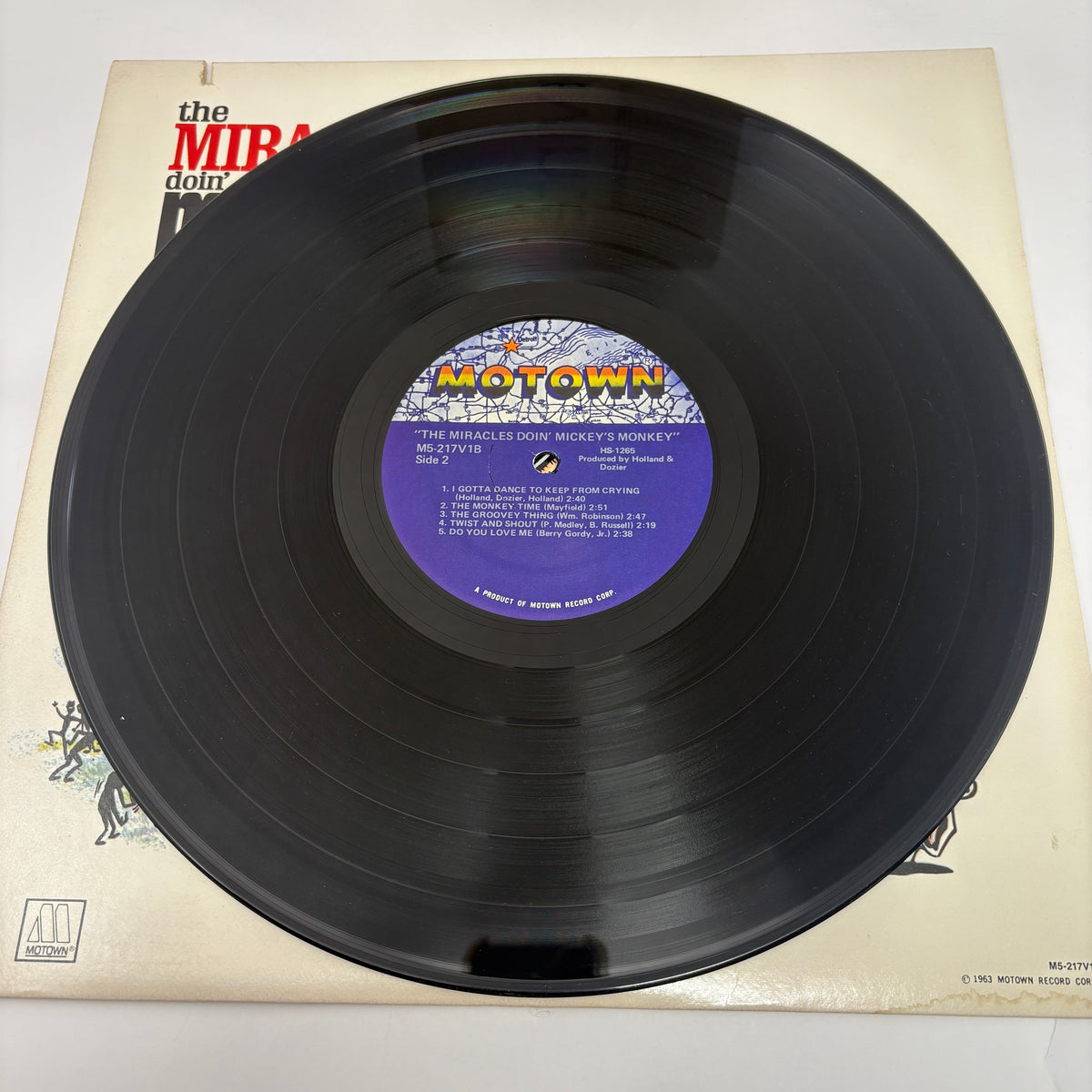 The Miracles : Doin' Mickey's Monkey (LP,Reissue)