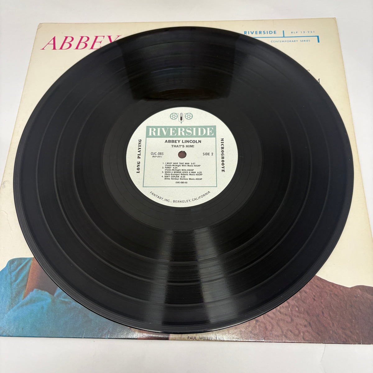 Abbey Lincoln With The Riverside Jazz Stars : That's Him (LP,Album,Reissue)
