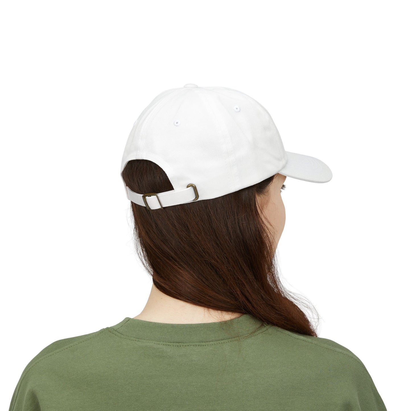 Classic Dad Cap-White