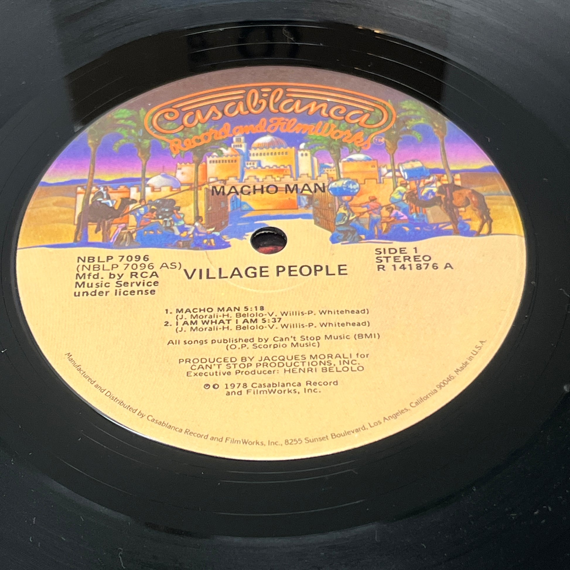 Village People : Macho Man (LP,Album,Club Edition,Reissue)