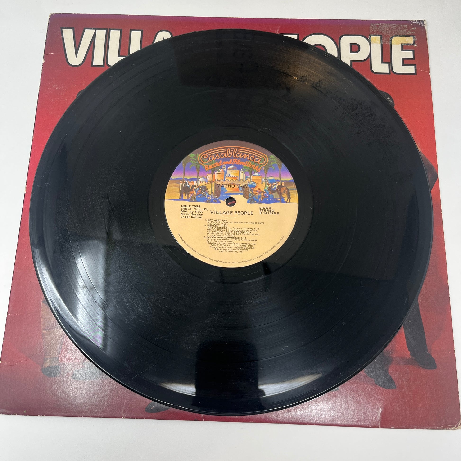 Village People : Macho Man (LP,Album,Club Edition,Reissue)