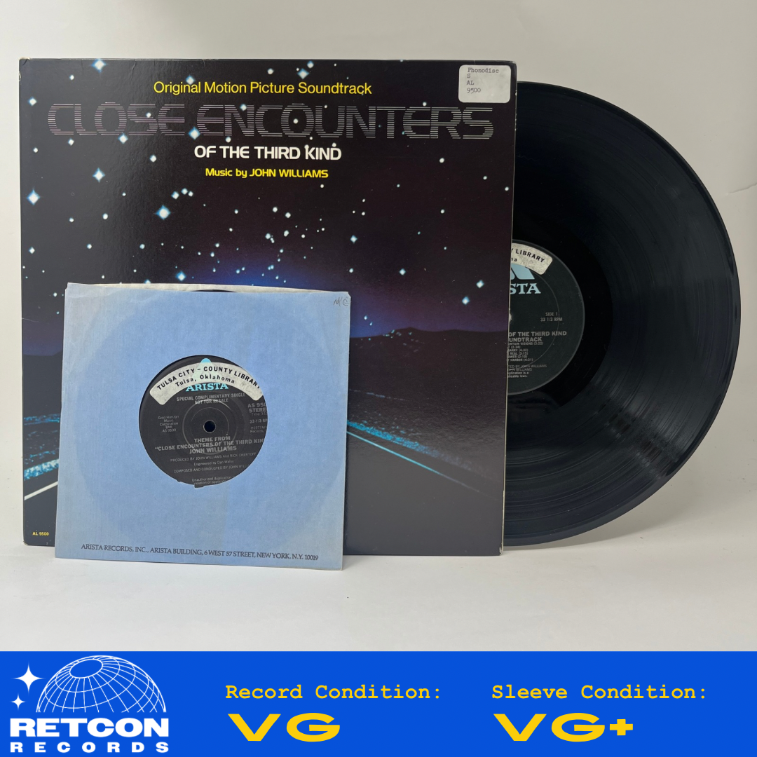 John Williams (4) : Close Encounters Of The Third Kind (Original Motion Picture Soundtrack) (LP,Album)