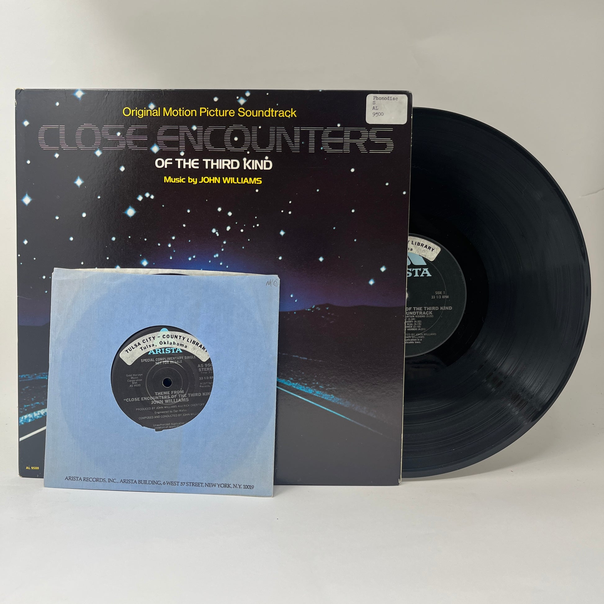 John Williams (4) : Close Encounters Of The Third Kind (Original Motion Picture Soundtrack) (LP,Album)