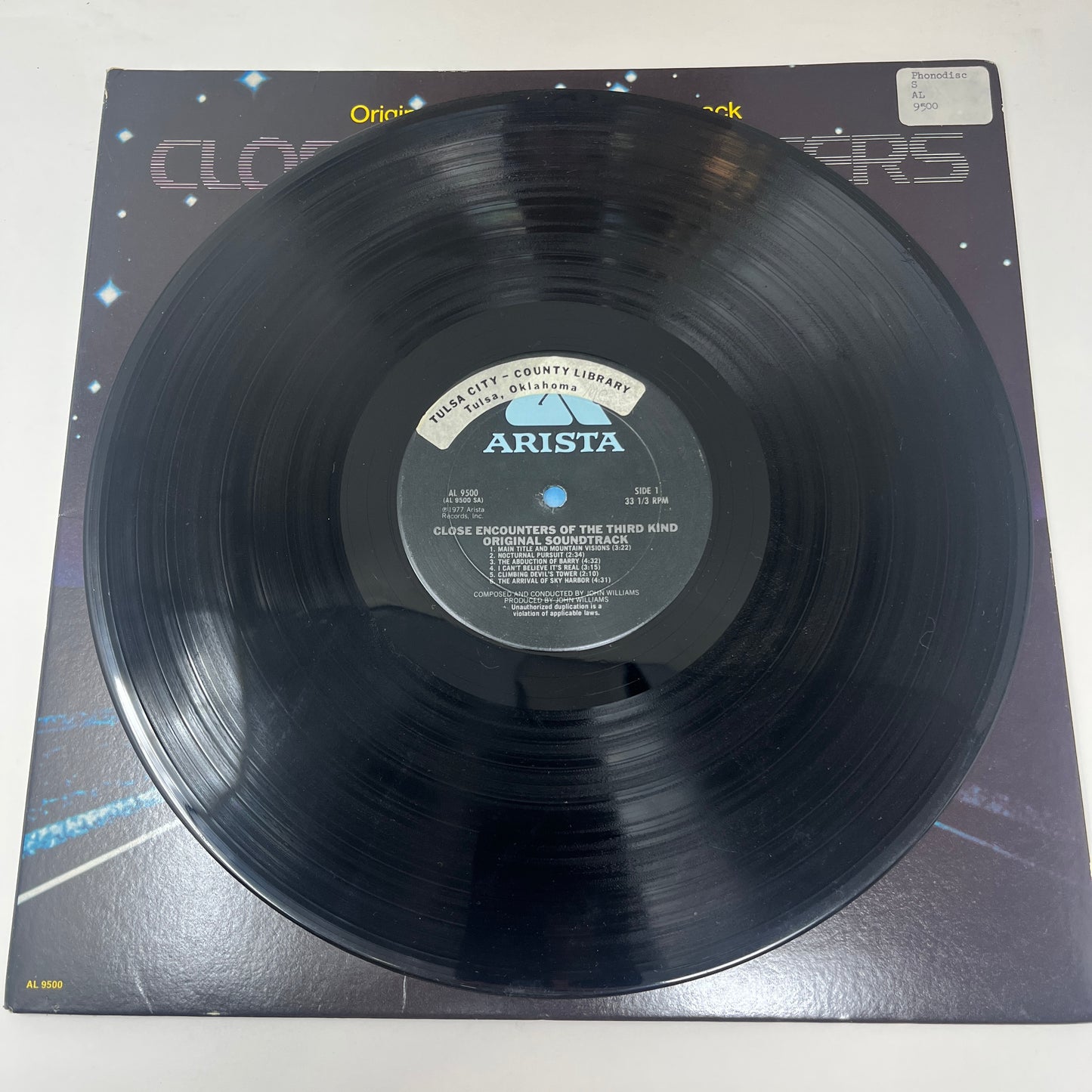 John Williams (4) : Close Encounters Of The Third Kind (Original Motion Picture Soundtrack) (LP,Album)