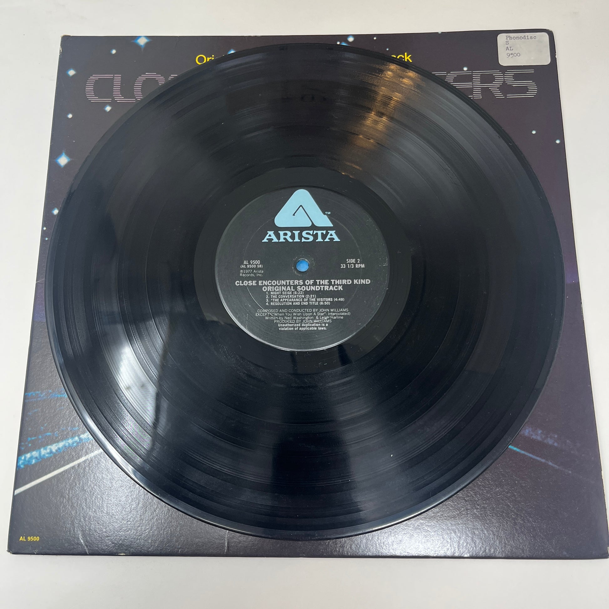 John Williams (4) : Close Encounters Of The Third Kind (Original Motion Picture Soundtrack) (LP,Album)