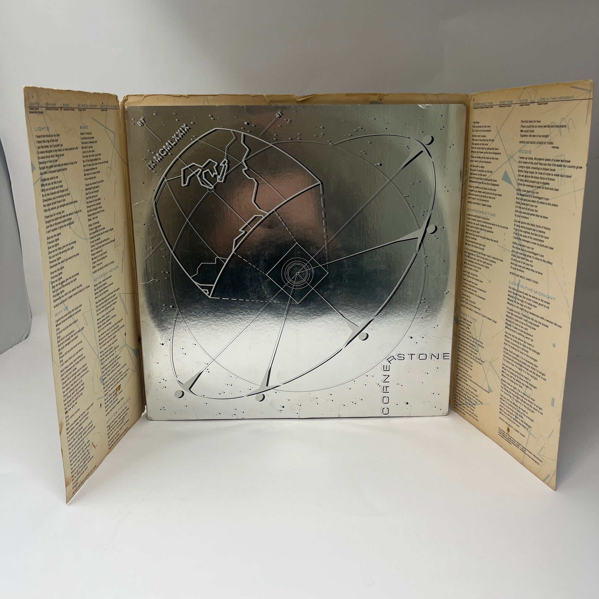 Styx : Cornerstone (LP,Album,Club Edition)