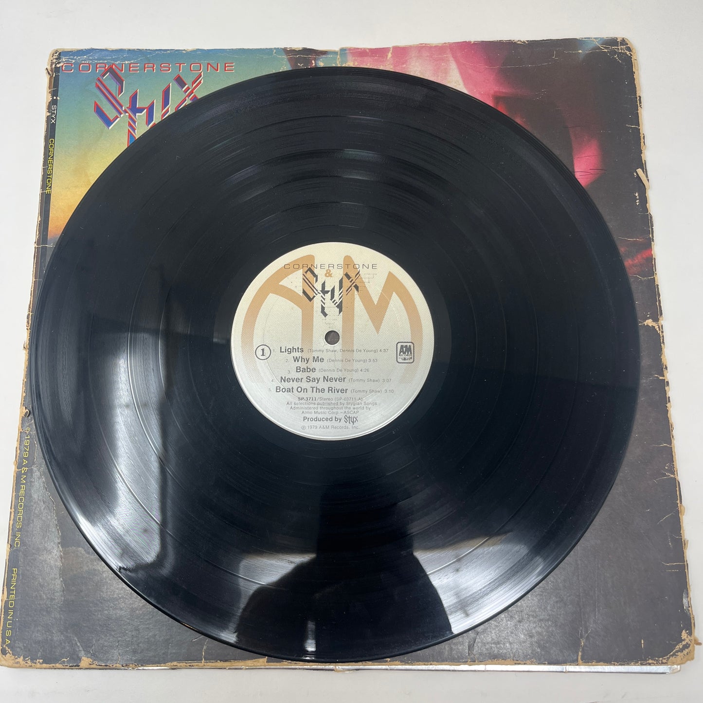 Styx : Cornerstone (LP,Album,Club Edition)